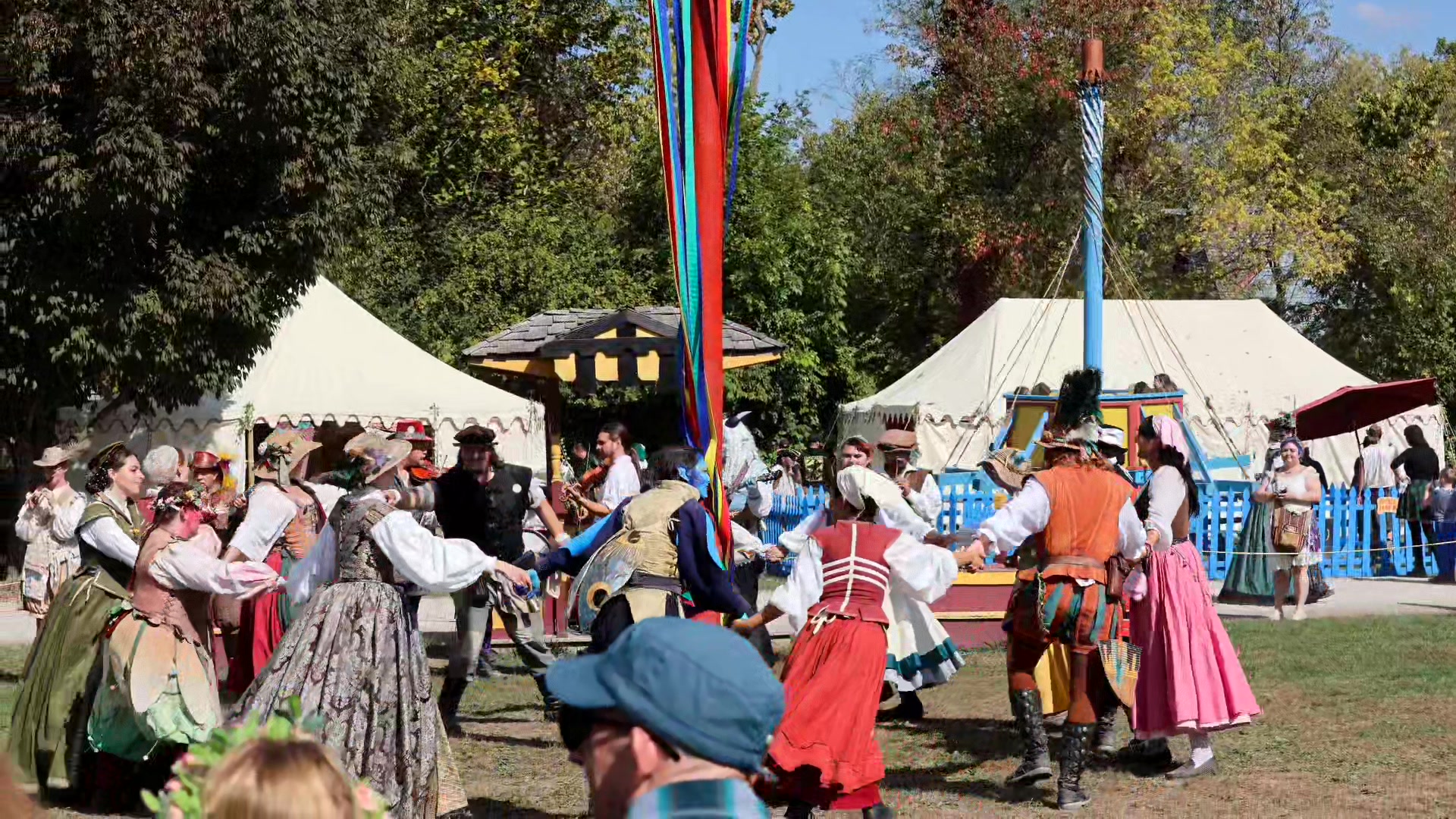 A little more dancing from the villagers of WillyNilly at the Ohio ...