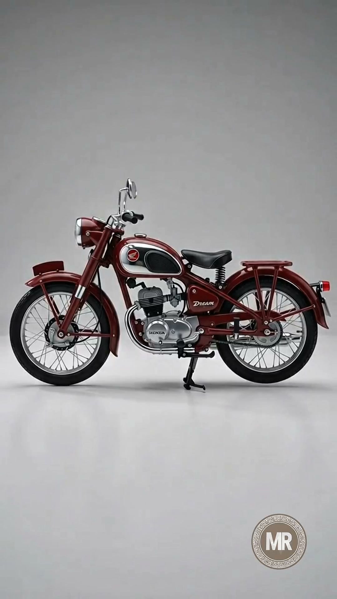 1960 Honda C72 Dream motorcycle at Motorcyclepedia Museum
