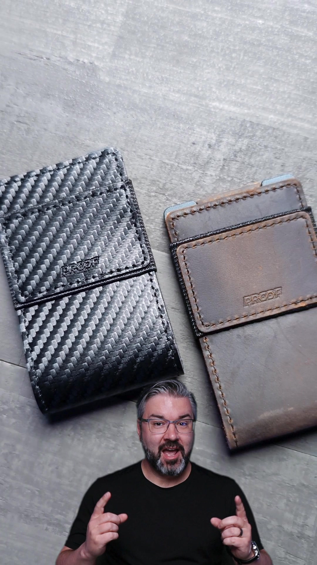 Slim. Secure. Serious about performance. 💼 The PROOF Wallet carries up ...