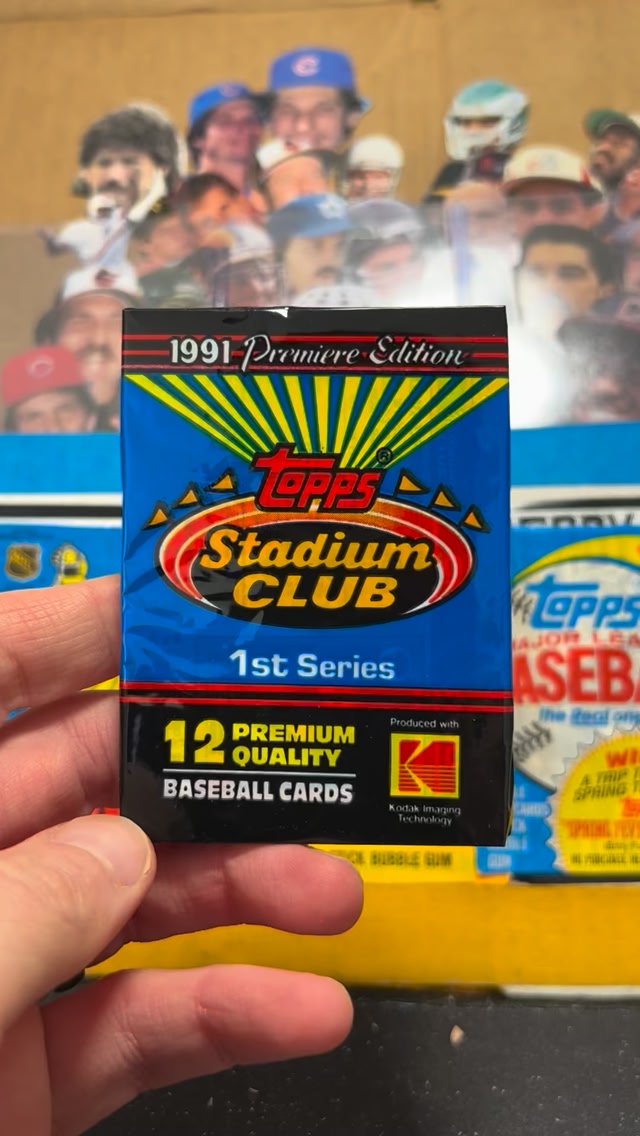 1991 topps stadium club charter member limited edition cards Box Set with Nolan Ryan Medallion 1991 Topps Stadium Club Charter