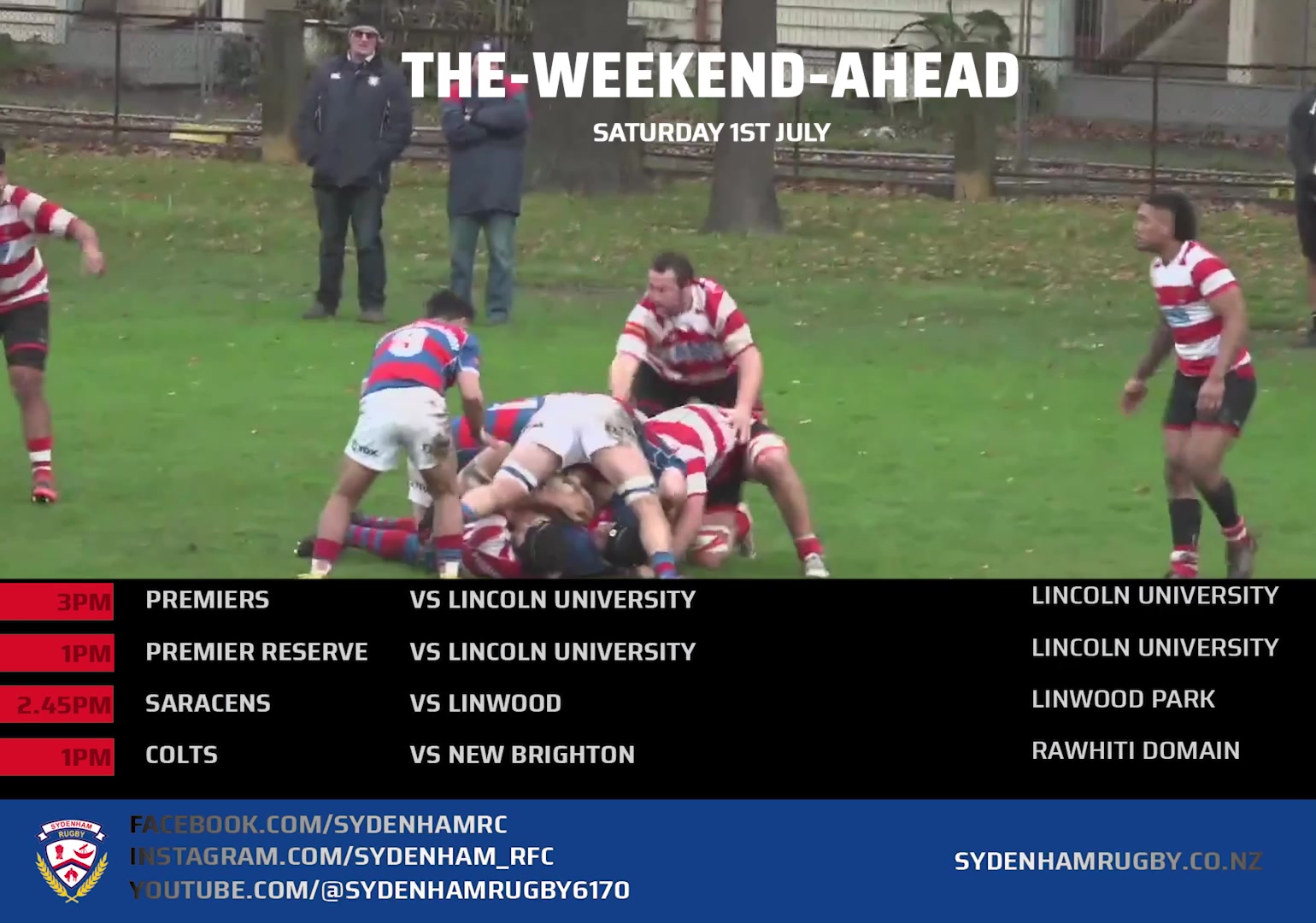 Sydenham Rugby Club | Christchurch