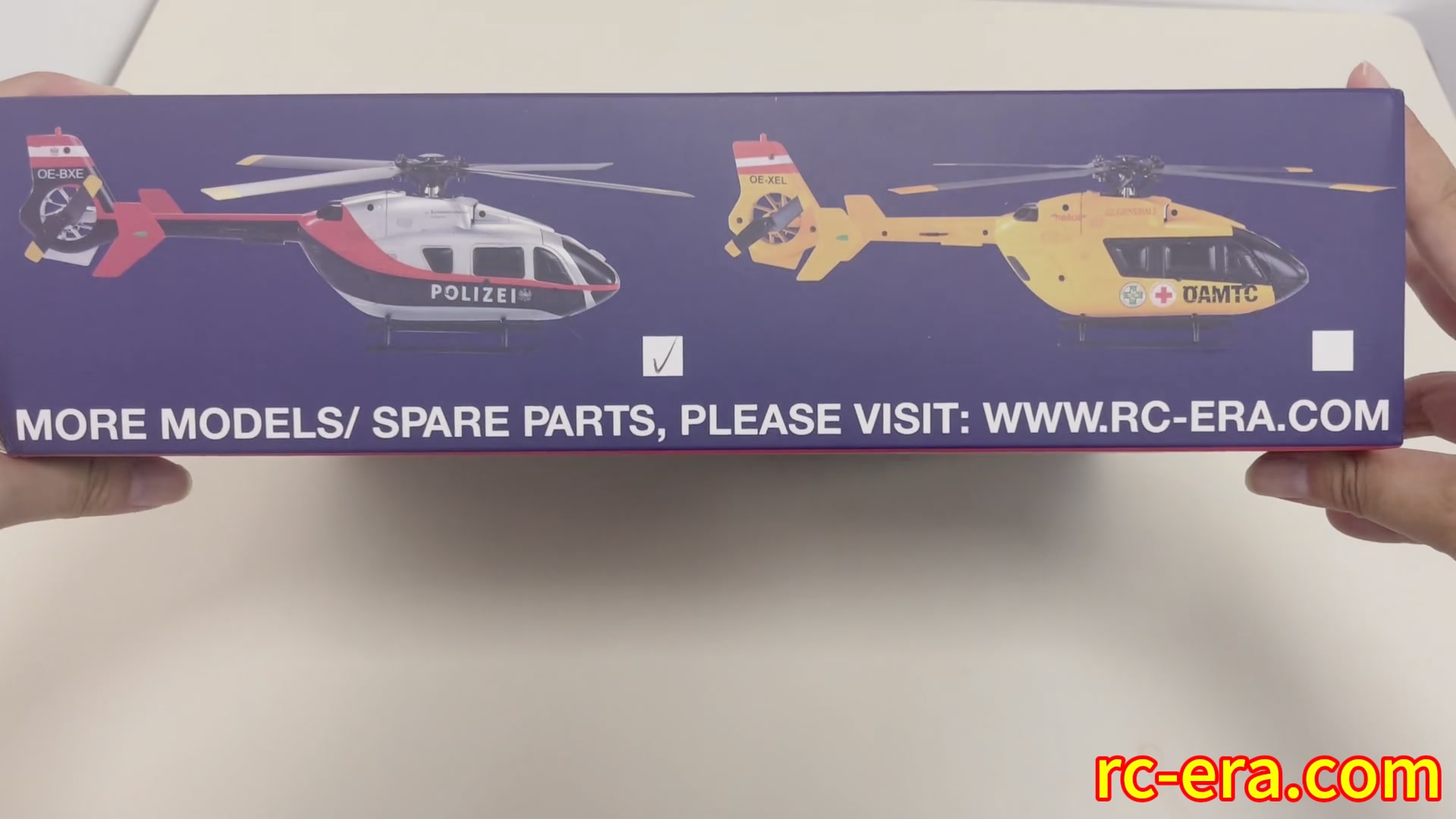 Upcoming review of EC135 police helicopter RC