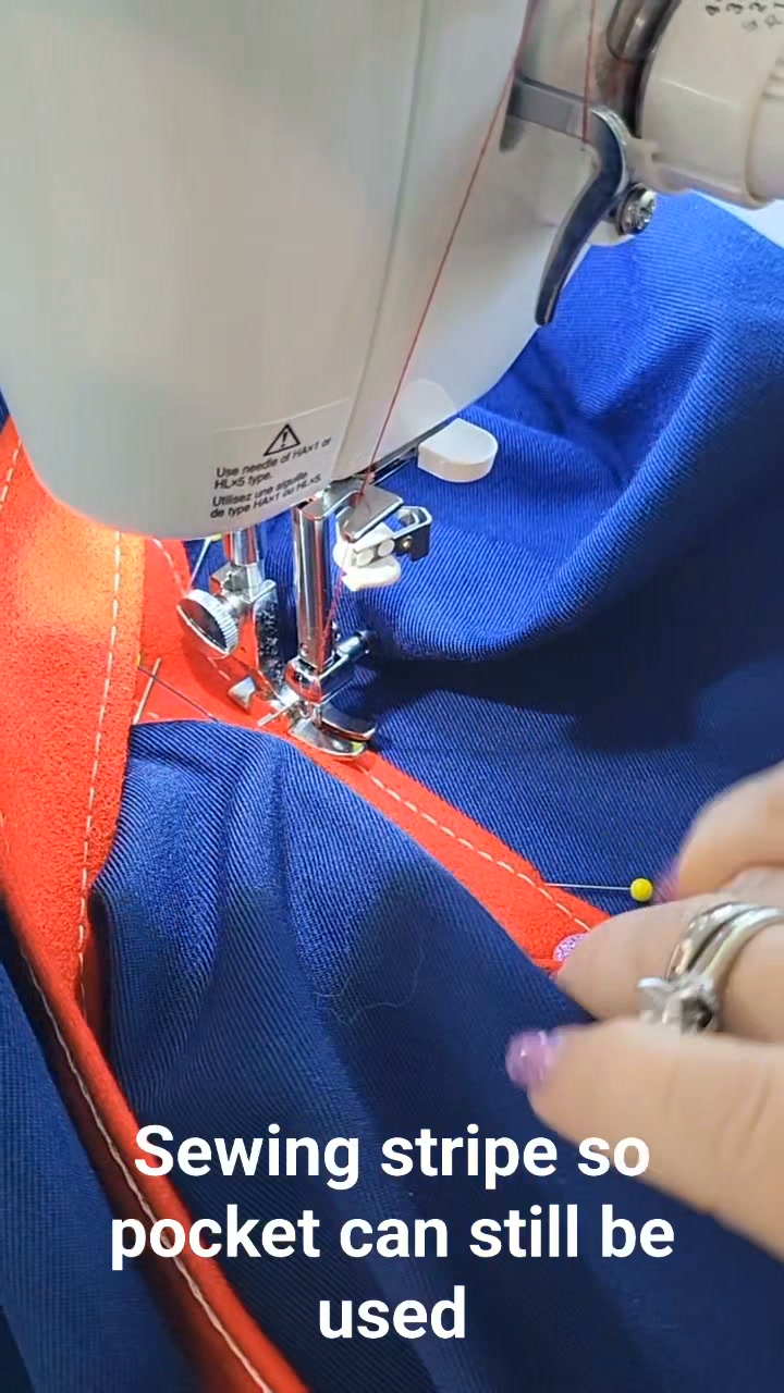 how to sew blood stripes dress blues Sewing on a pair of women's trousers. I specify womens, because the womens and mens pants are made differently, however the stripes are sewn the same. , #seamstress #camplejeune Calvin Klein Short Sleeve lang-de Size:Large 16-16.5 ( 34/35)