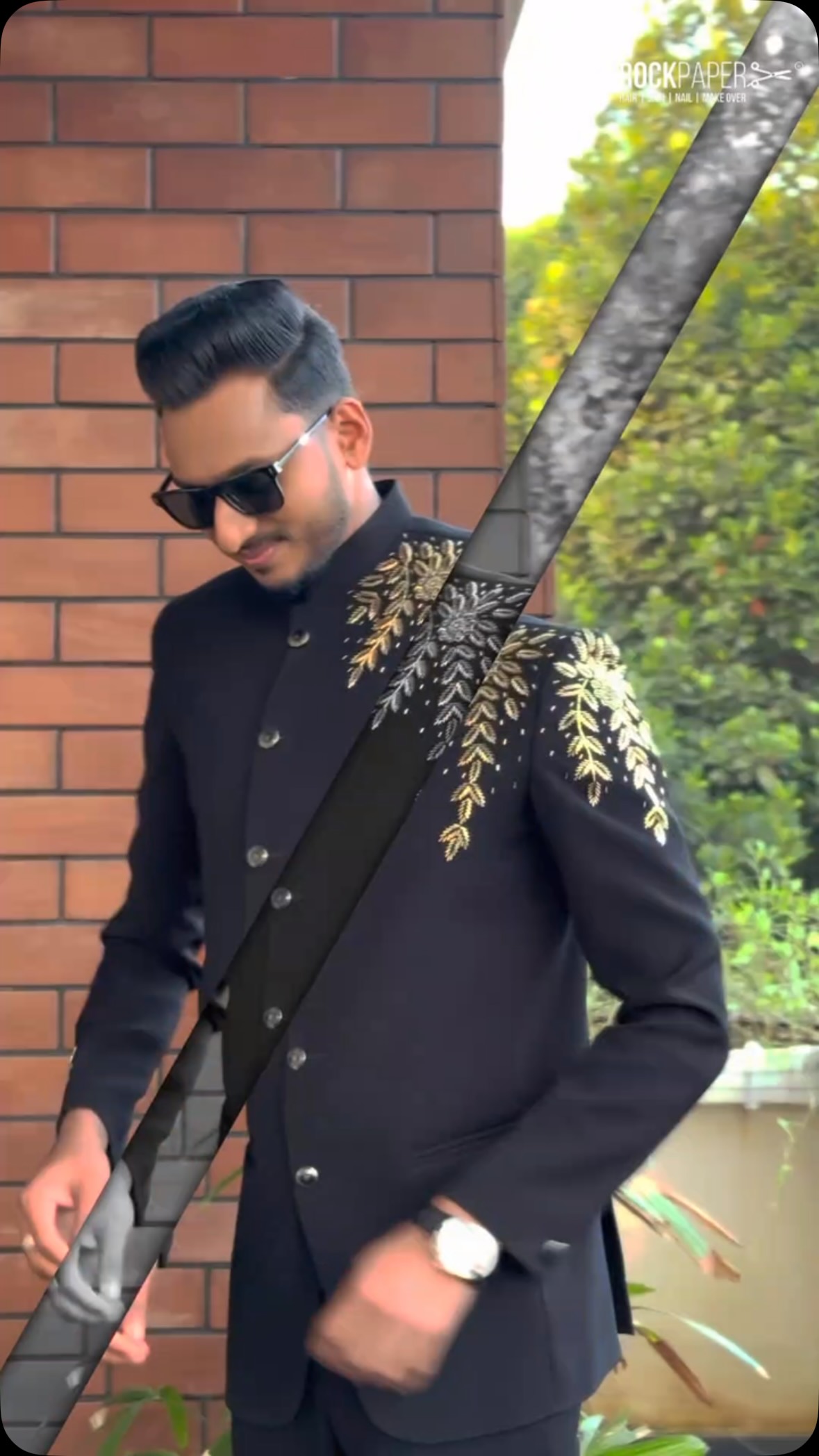 Add a little more class and style for your special day…🤍🤵 Rock