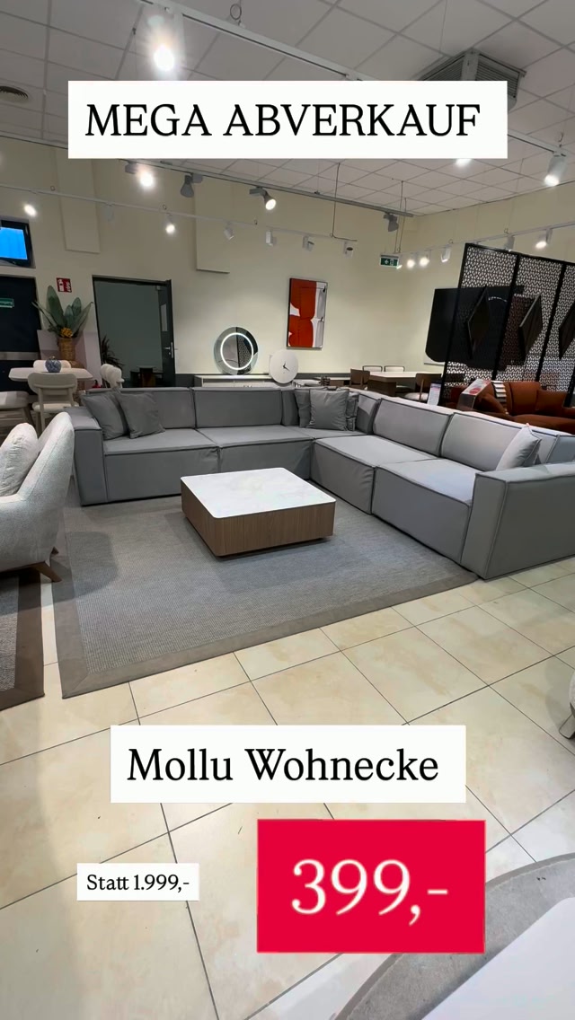 🔥 MEGA-ANGEBOT! 🔥, Elegantes Ecksofa in modernem Grau – Sofort lieferbar! 🛋️✨, Verpasse nicht diese einmalige Chance für dein Wohnzimmer!, ❌ Statt 1.999 €, ✅ Jetzt nur 399 € 💥, Lieferung möglich oder