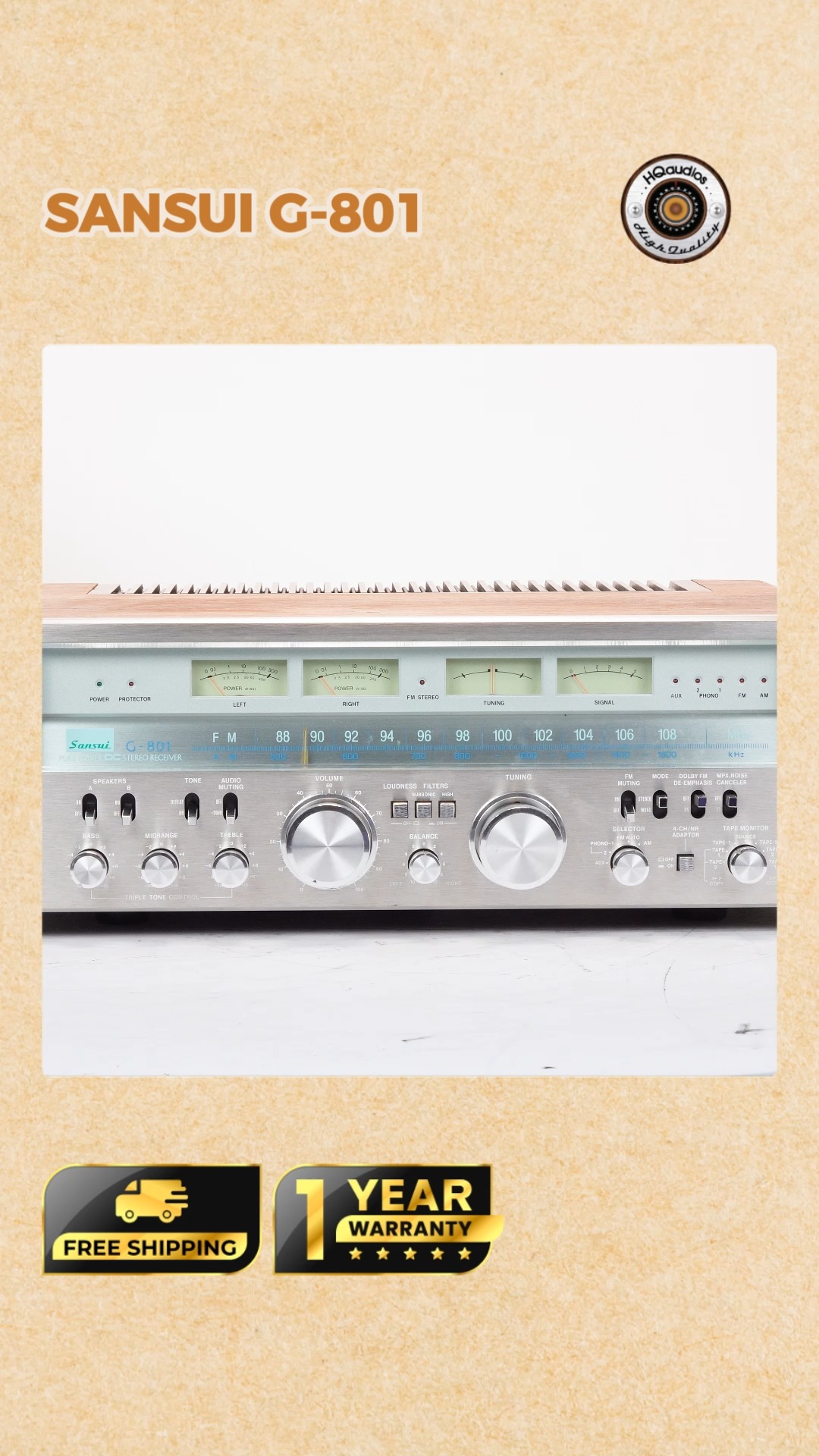 Pioneer CT-F500 Cassette Deck: Vintage Fluoroscan Classic Dive