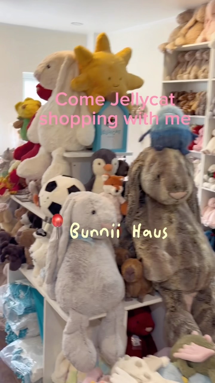 New Jellycat Selfridges Inkli bunny release day #jellycat