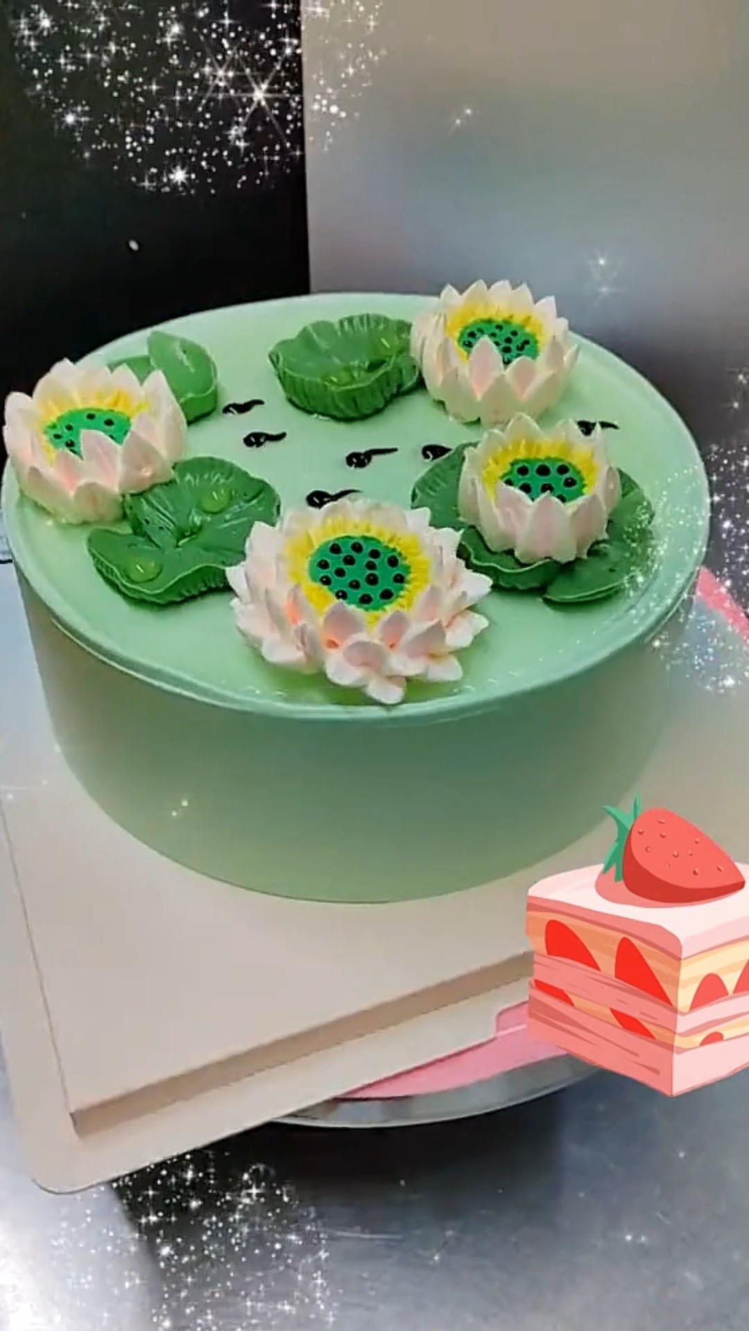 Lovely cake design by BruleePasteleriaCreativa | 24/7 Cake Affairs