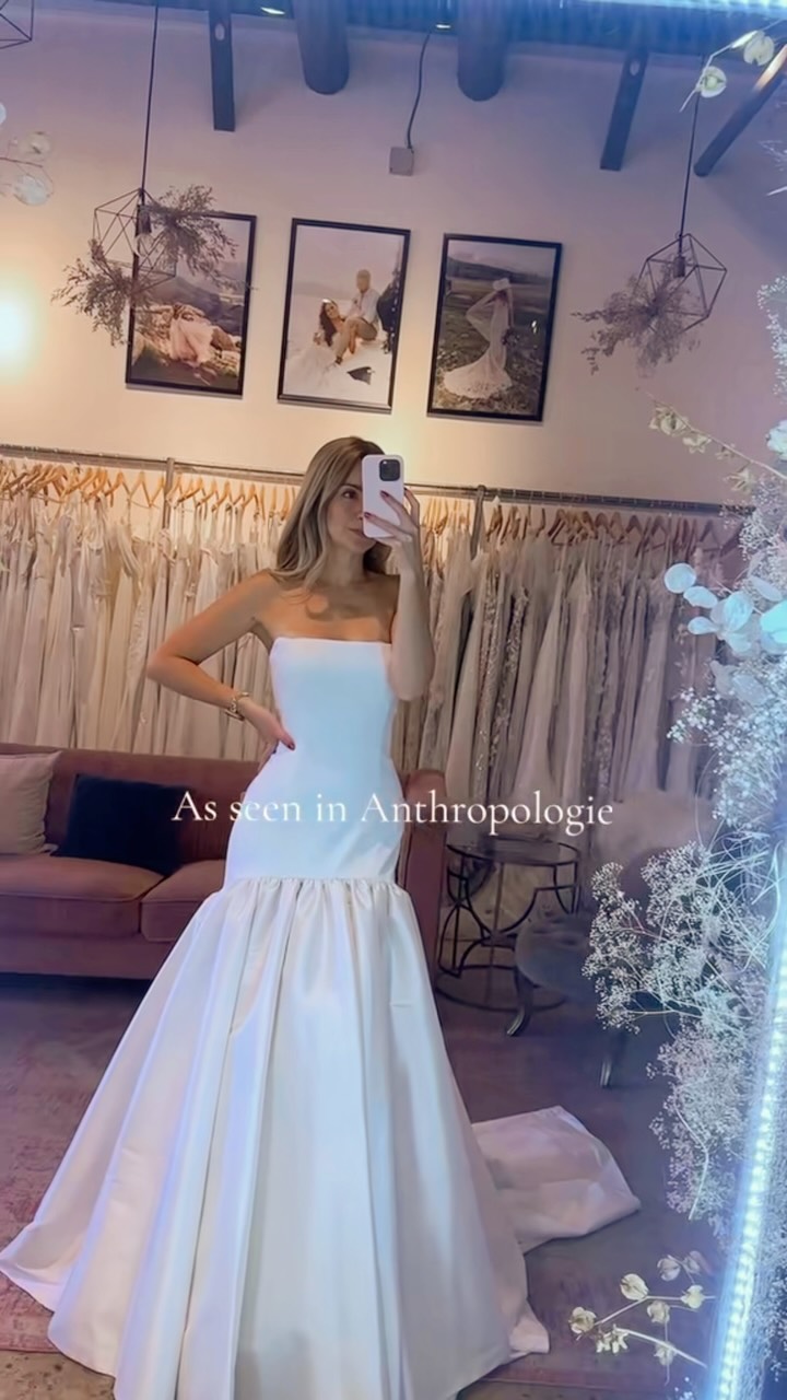 You really do just have to try them on to know , #weddingdresses #weddingdressshopping #weddingdresstrends #weddingdressideas #montanawedding | Velvet Bride