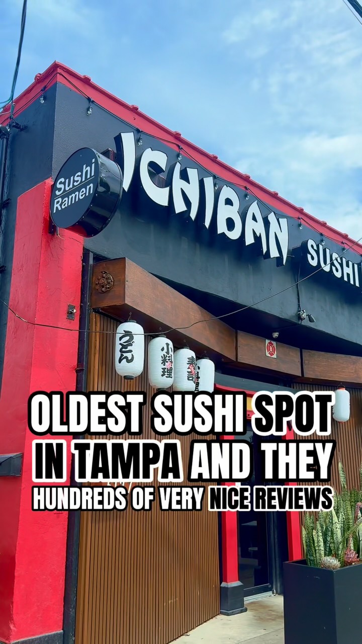 古着屋丸寿司 🍣Checking out the OLDEST sushi spot in Tampa, doing it since 1986