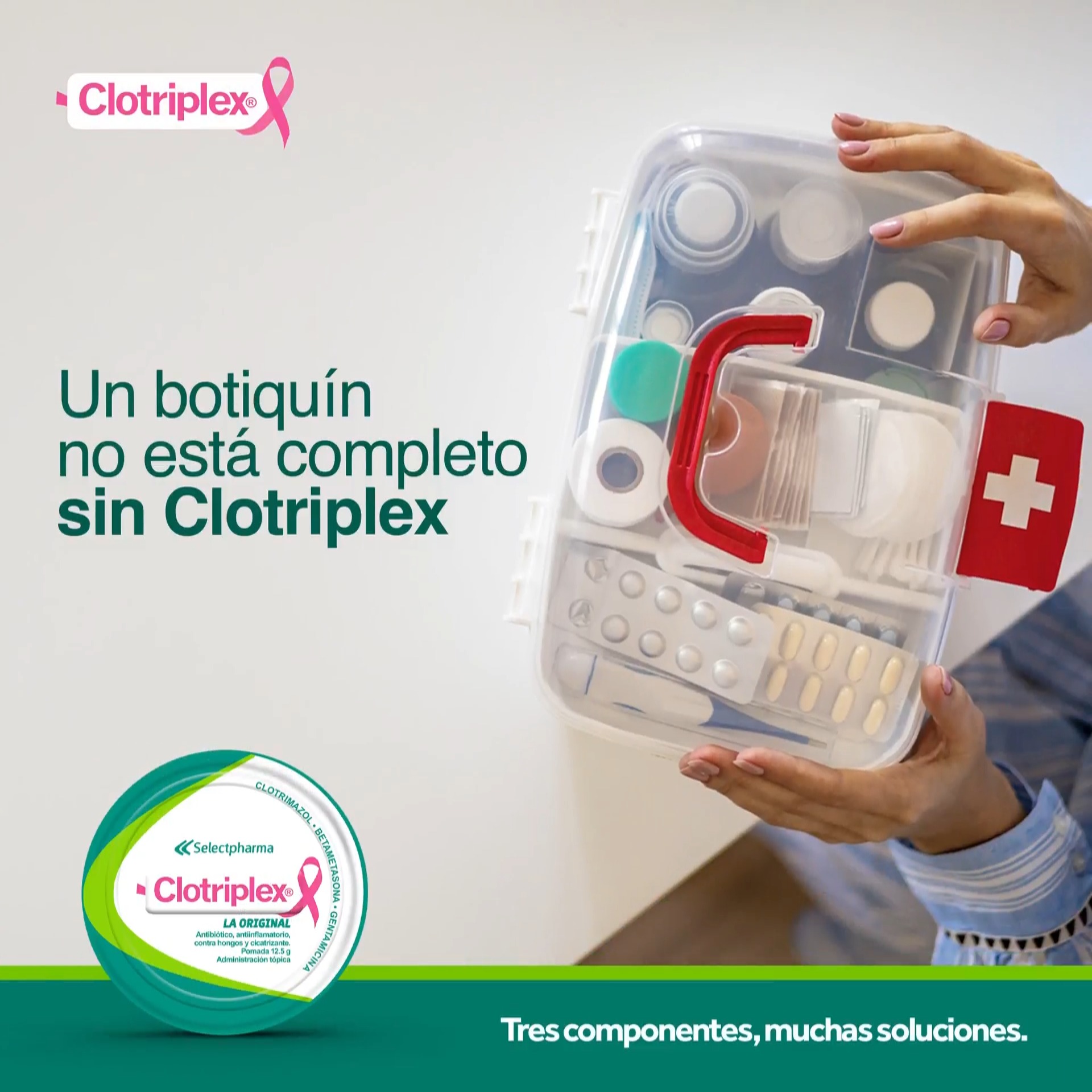 Clotriplex es ideal para tratar infecciones leves, irritaciones y ...