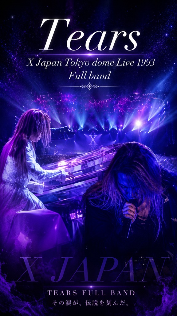 Yoshiki & Toshi X Japan live in Tokyo dome 1993 #TearsXJapan