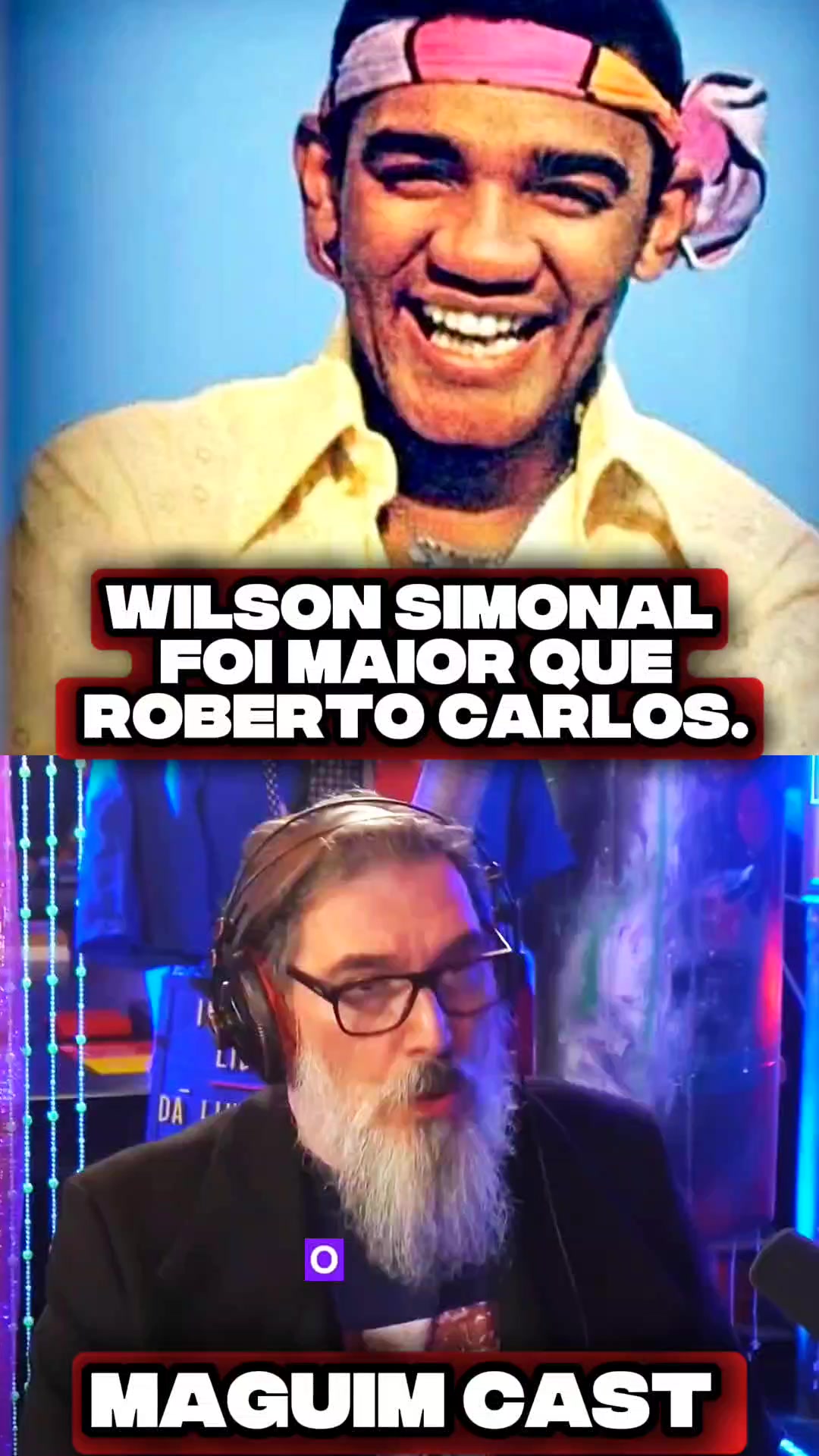 Wilson Simonal foi o maior artista de sua época. #cortespodcast #reels ...