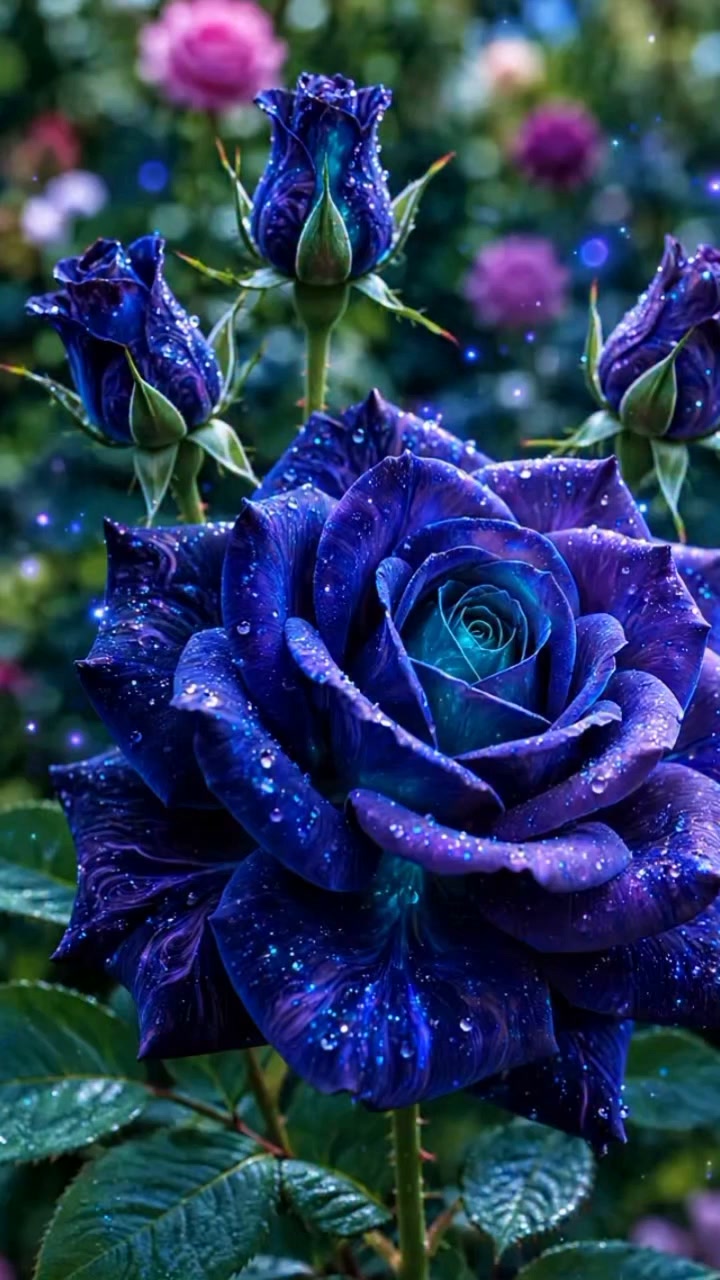 king様まとめ売り aiver blue rose Blue rose blooming 💕 #garden #reels #home #rose #nature | Agus
