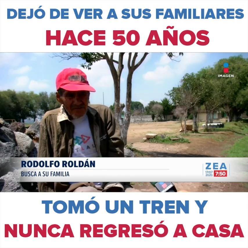 ¡Busca a su familia que dejó de ver hace 50 años! | 🔵 El señor Rodolfo ...