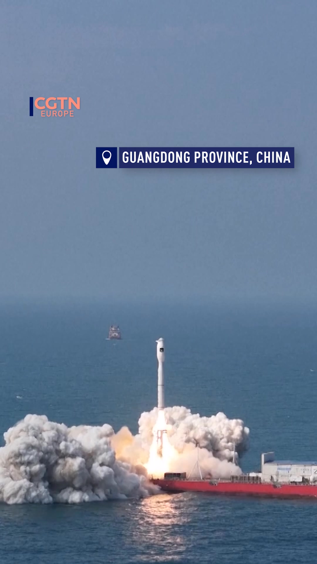 #China’s Smart Dragon-3 #rocket lifted off from offshore waters ...