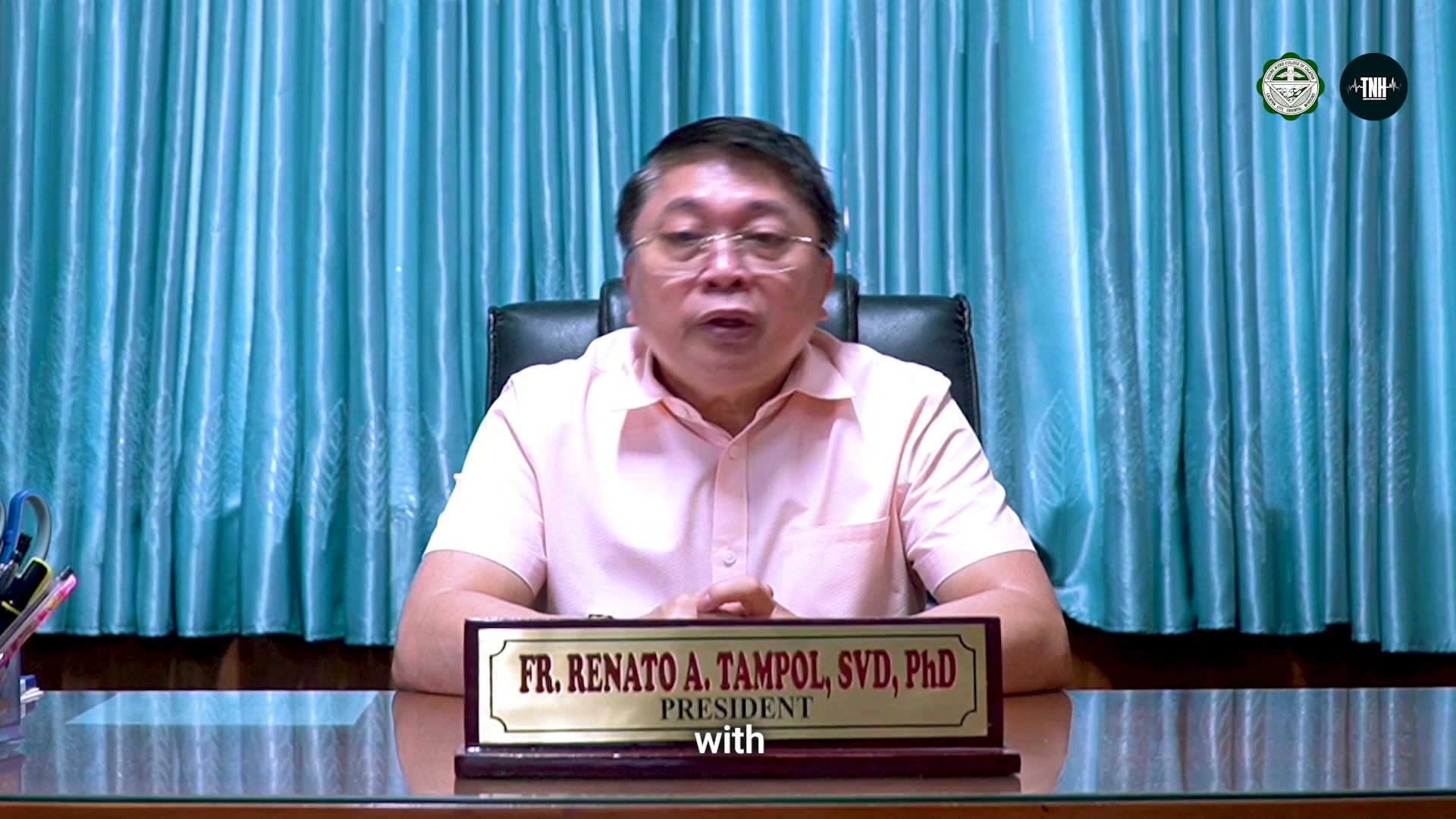 𝐖𝐀𝐓𝐂𝐇: DWCC President, Fr. Renato A. Tampol, SVD, PhD, delivers a ...