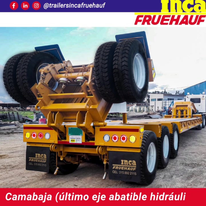 👨‍🔧Las cama bajas son ideales... - Trailers INCA Fruehauf
