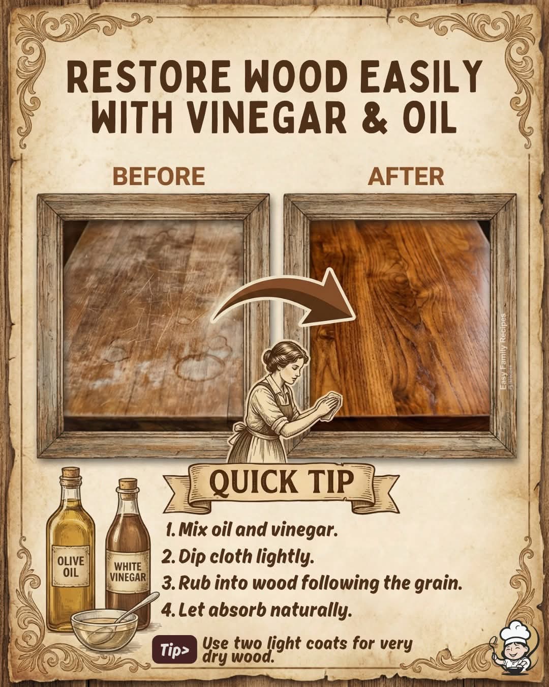 Old wood doesn’t need replacing. It needs the right care. ⭐ RESTORE ...