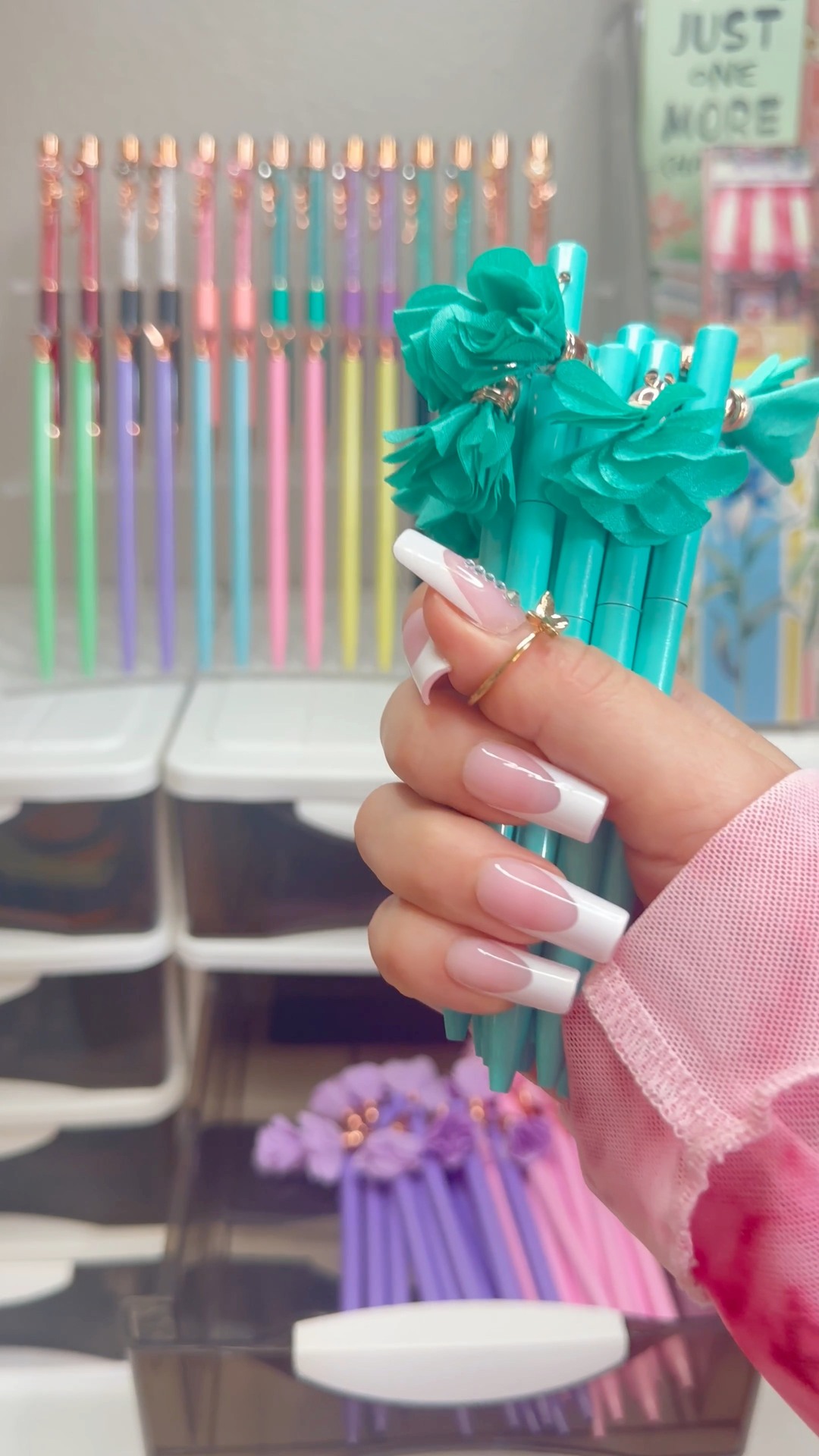 Unboxing and restocking our selection of new pens 💖. Just wait until ...