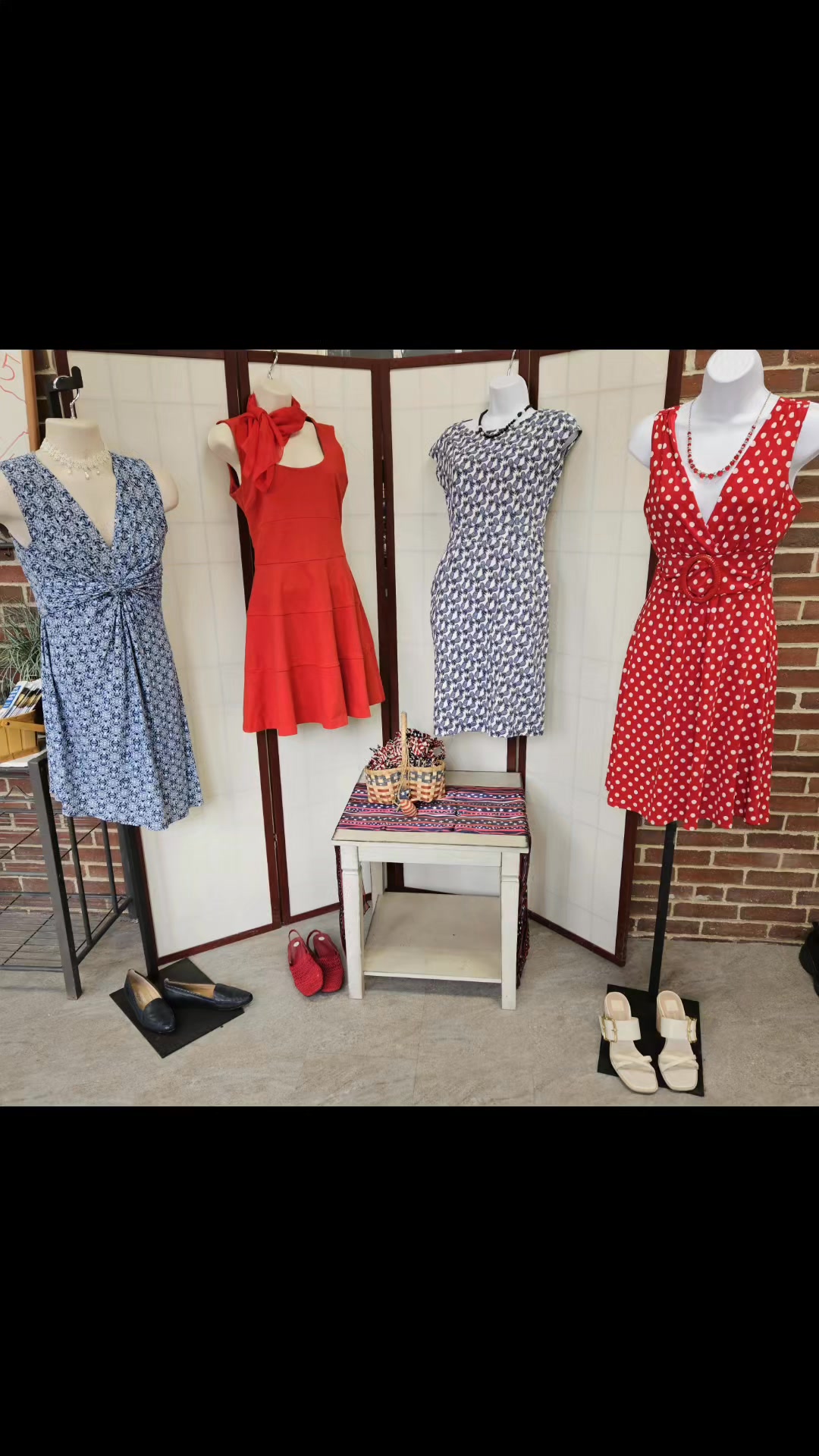 4th of july dresses Newborn Toddlers Kids Girls Stars Shoulder Tie Dre  ChildAngle shaped print ruffle adorned with a matching red ribbon Countdown To The Weekend: Sizzling