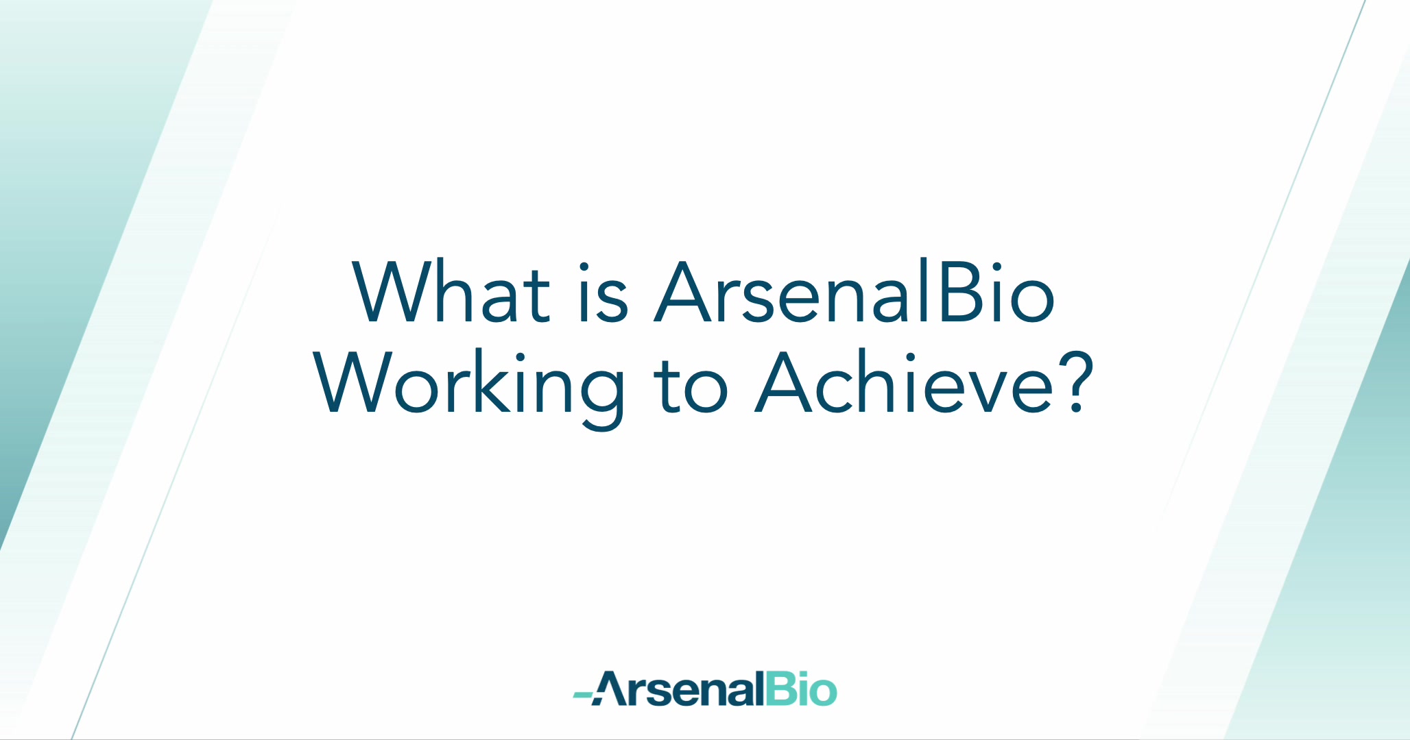 ArsenalBio | South San Francisco CA