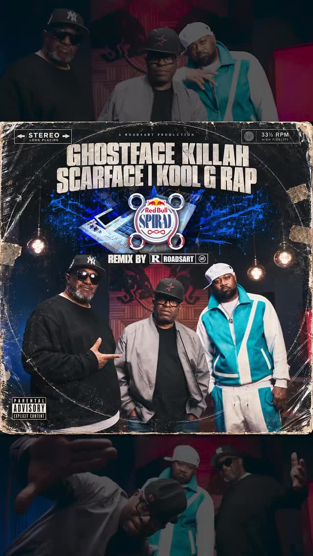 SCARFACE × GHOSTFACE KILLAH × KOOL G RAP “RED BULL SPIRAL