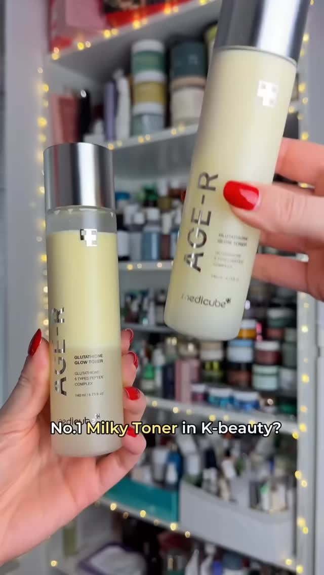 medicube age r glutathione glow milky toner Get a glass-skin with the Age-R Toner. It deeply hydrates your skin and preps it for your booster devices. Your daily skincare routine just got a major upgrade., Visit our store Beauty Size:2 fl. oz. BPC-157 Sublingual: Does It ghk-cu copper peptide R Glutathione Glow Toner