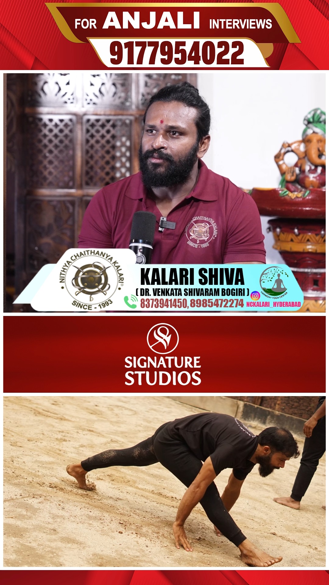 Kalari Shiva Exclusive Interview | Kalari Martial Art Training ...