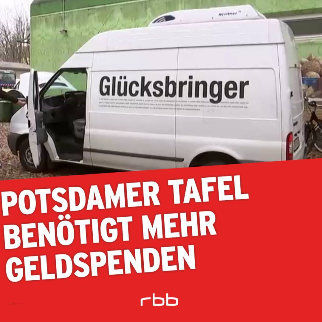 Rbb Fernsehen Potsdamer Tafel Fehlen Spenden Facebook