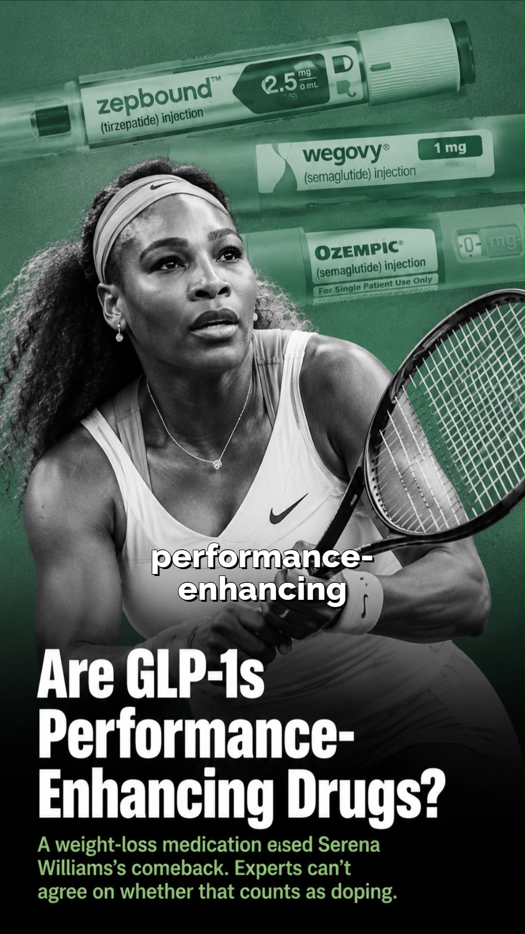 Factor makes eating on GLP-1 medication easy for Serena Williams. Satisfying portions, high protein, and meals in minutes