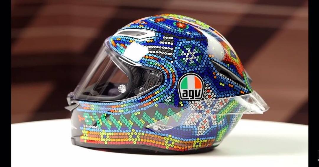 Agv pista GP-R Winter test 2018 valentino rossi helmets. Originals