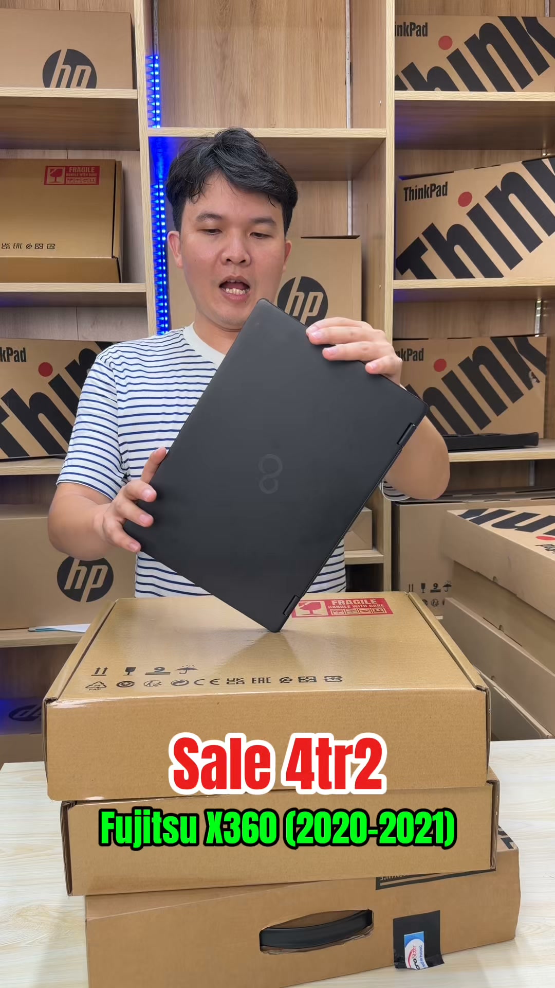 Chỉ 3tr6/máy Laptop Fujitsu Lifebook A579 i5 thế hệ 8 màn hình
