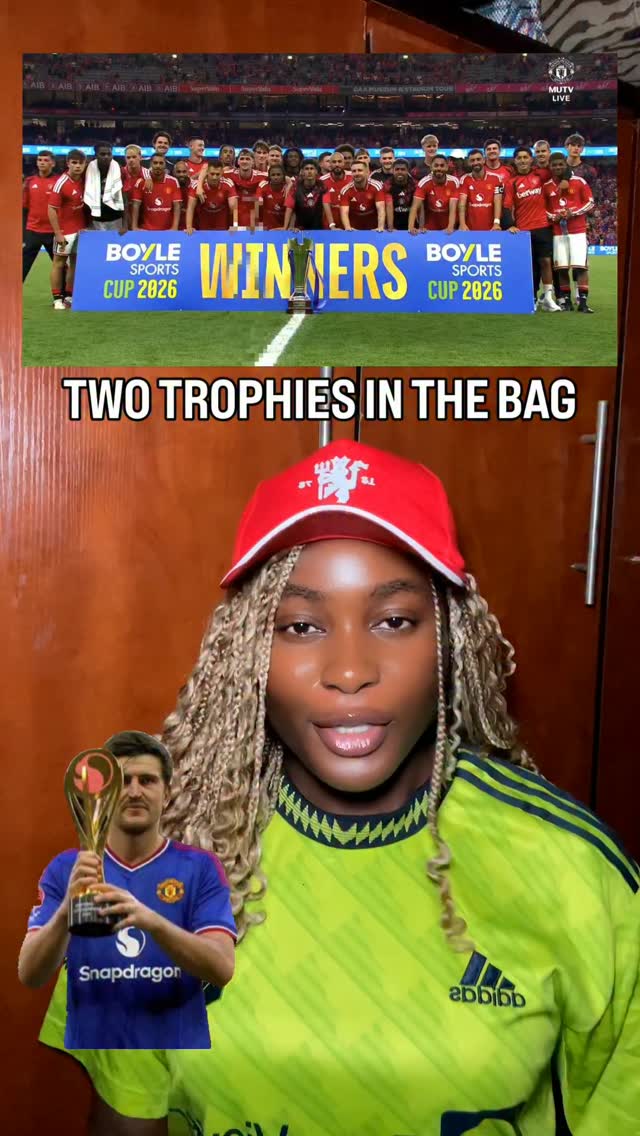 Manchester United have won two trophies in this preseason campaign