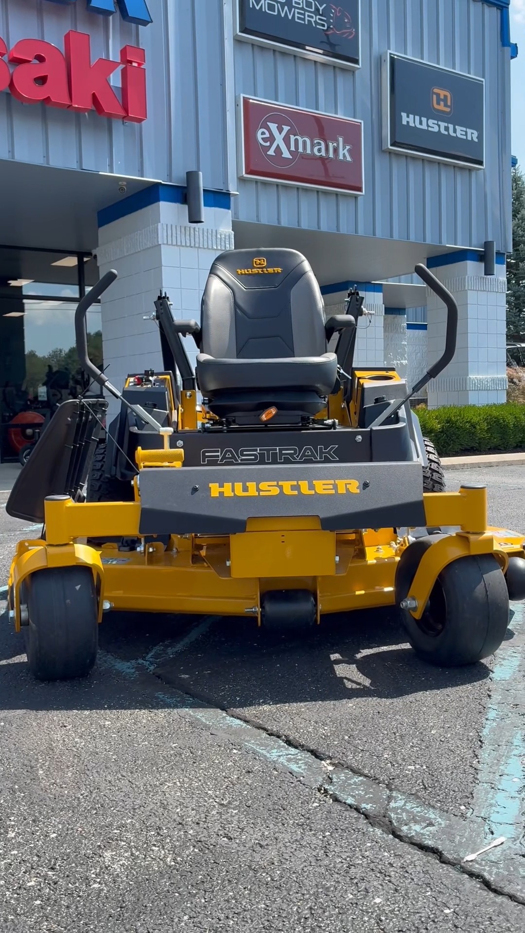 The Hustler Fastrak SDX is a great mower for those mowing a bigger