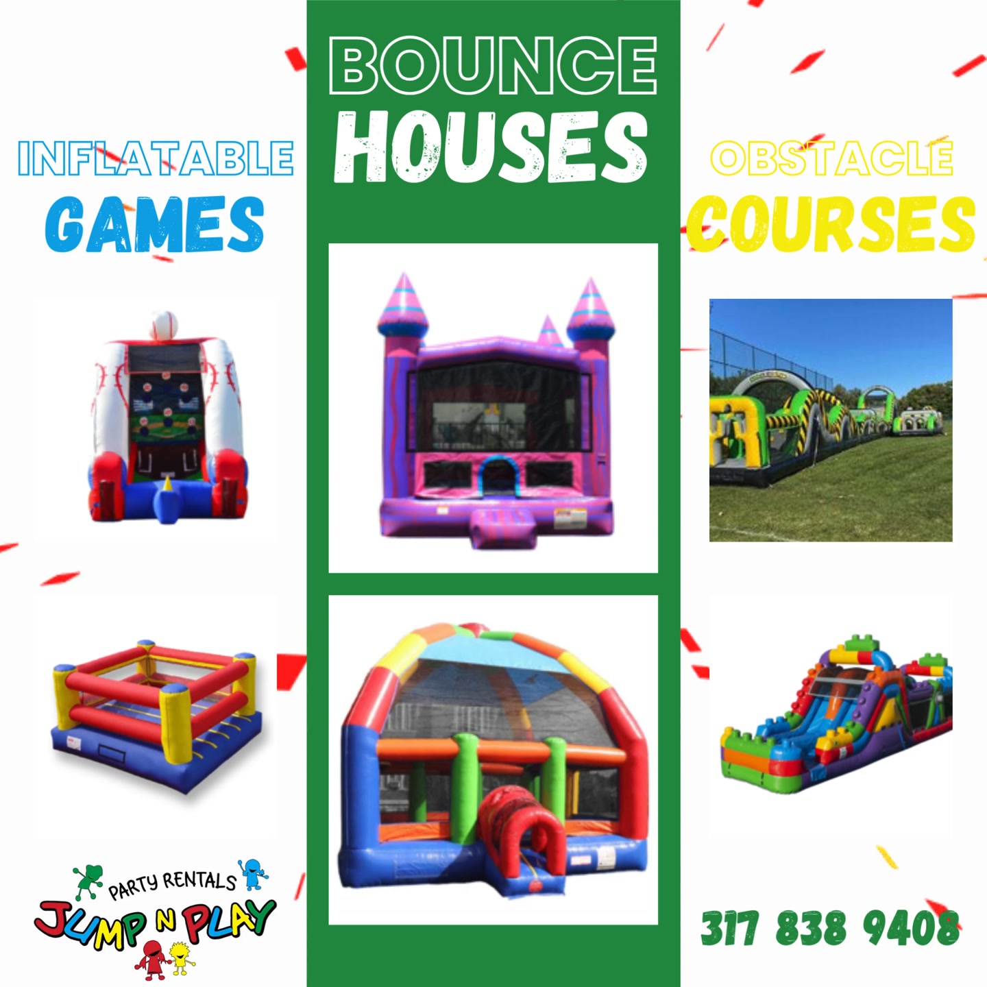 🎉 Planning your next event? Jump N Play Party Rentals has you covered ...