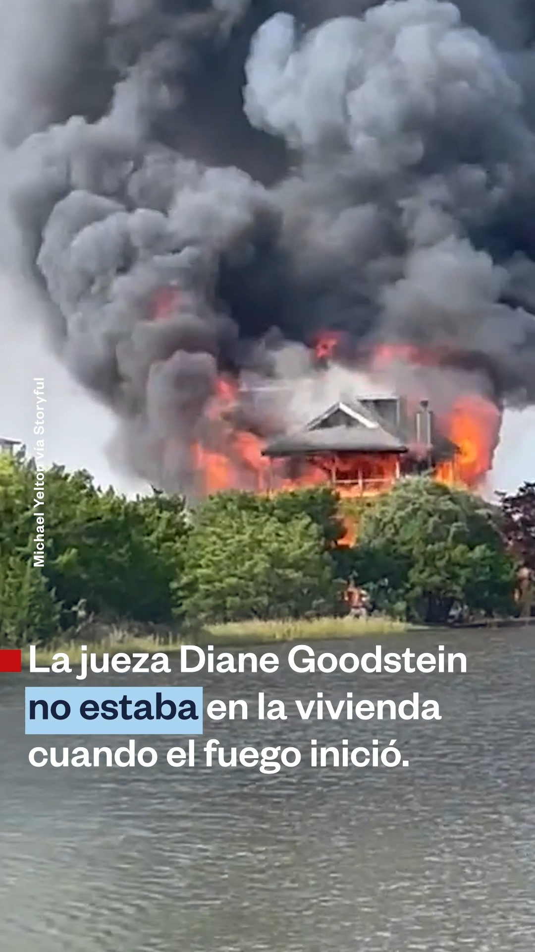 Autoridades investigan un incendio que arrasó con la casa de la jueza ...