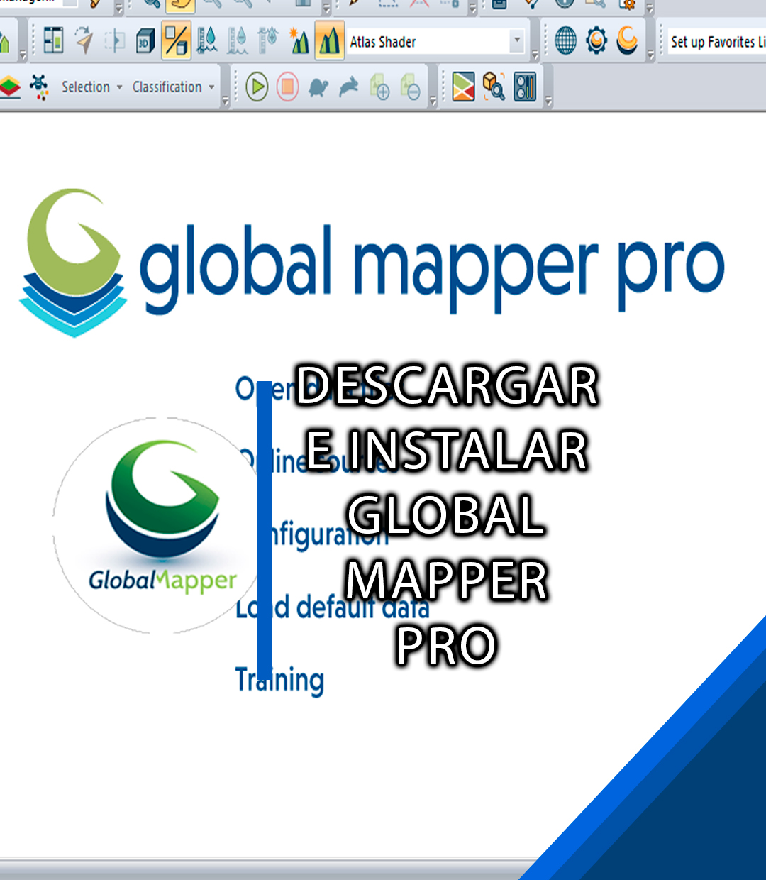 ¿Buscas instalar la última versión de Global Mapper Pro 26.1.1 2025 ...