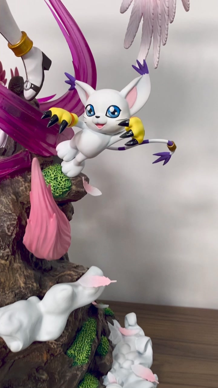 Amazing Digimon Diorama by Wasp Studio! #digimon #digimondigital