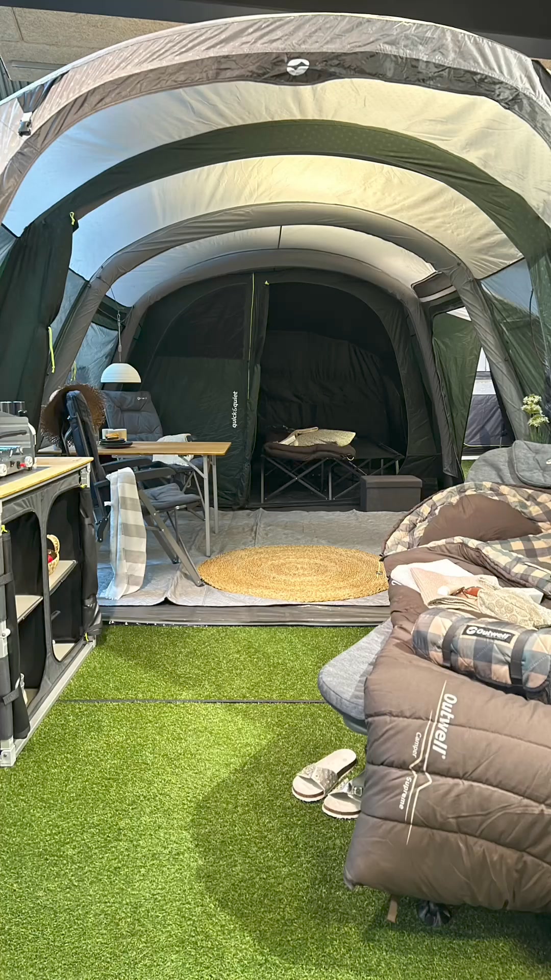 pop up spray tent California Tan Enclosure edge Select Color:Coyote/Tan Campingplatz Plauer See - Stable and Durable The