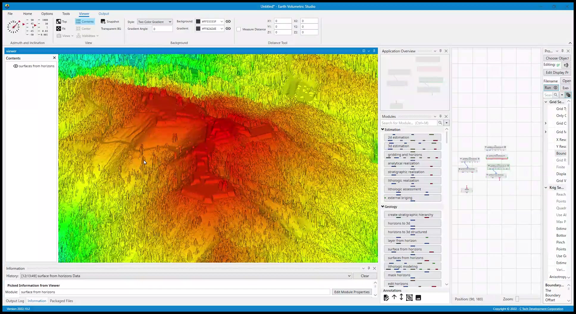 EARTH VOLUMETRIC STUDIO（EVS）で基盤地図情報5MDEM（シェイプファイル）をXYZ座値テキストデータ（1Mメッシュ ...