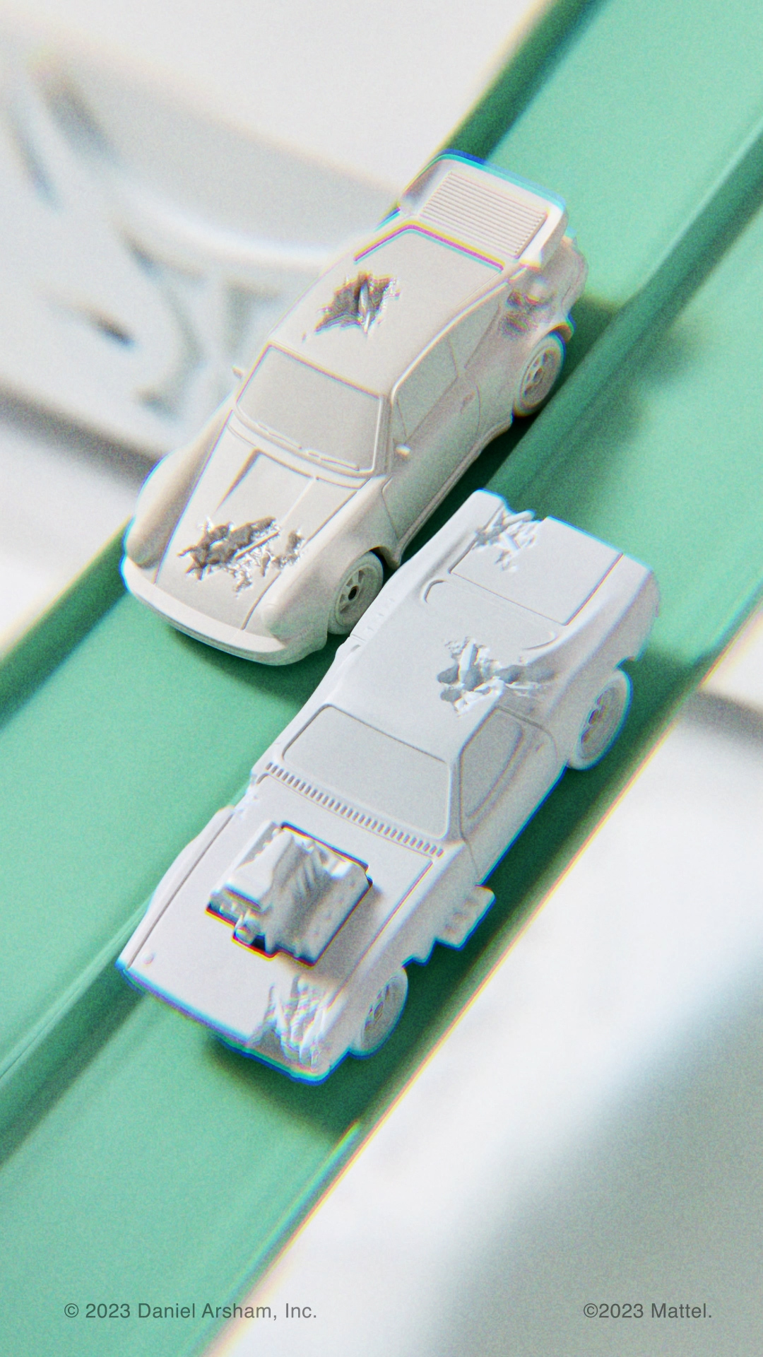 Hot Wheels x Daniel Arsham is back—this time with all 8 cars and