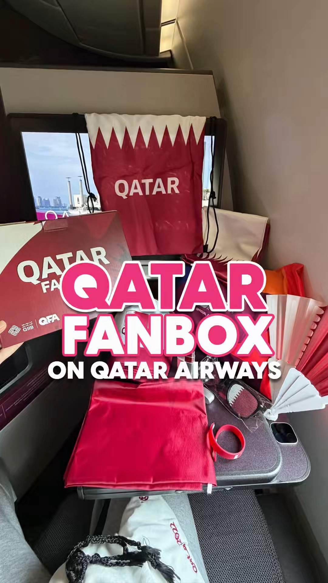 Curious to see what's inside the special Qatar FanBox by Qatar