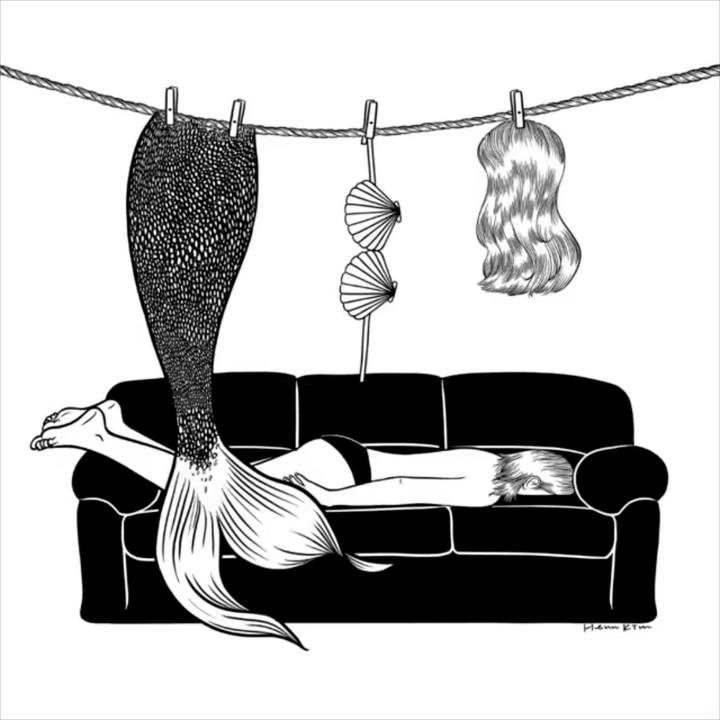 Korean illustrator Henn Kim creates beautiful visual metaphors and