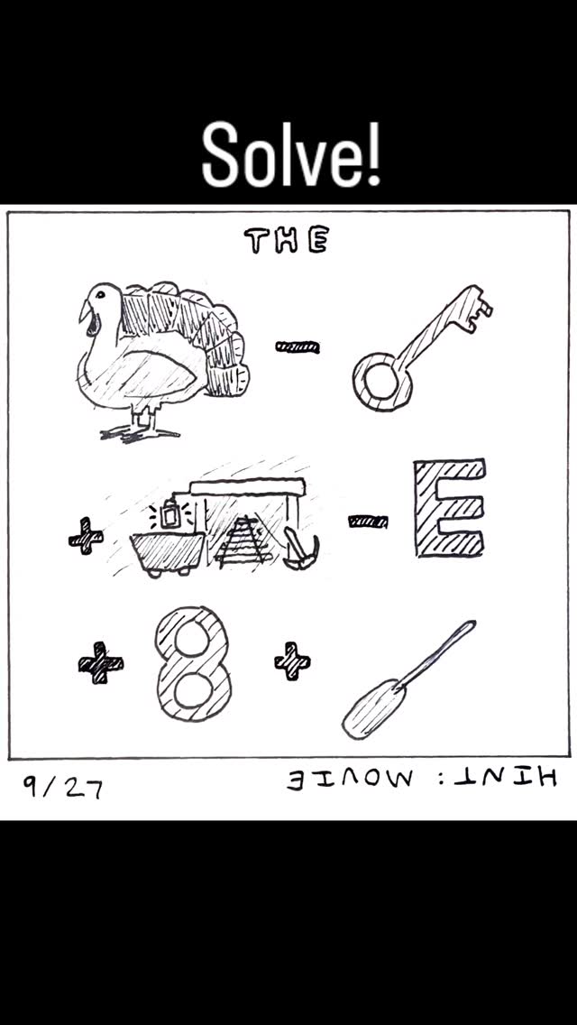 Decipher the pictures to reveal the phrase! The answer pertains to ...