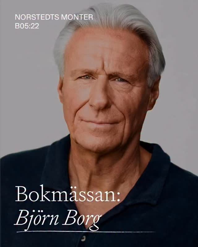 BOKMÄSSAN 2025 I vår monter kan du träffa bland andra Björn Borg ...