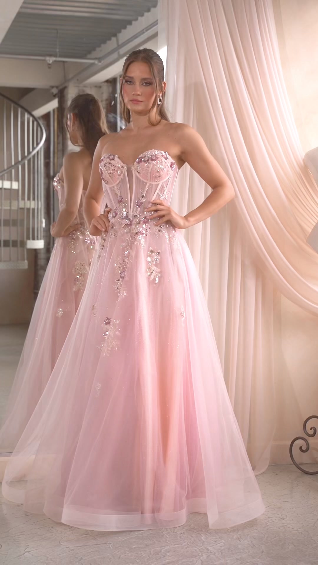 strapless long beaded prom dress j871 Dress: Ladivine https://www.promgirl.com/products/ladivine-lad-j871-dress up back adds adjustability closeout City Chic Plus Size Size:XL (Bust 104 cm)