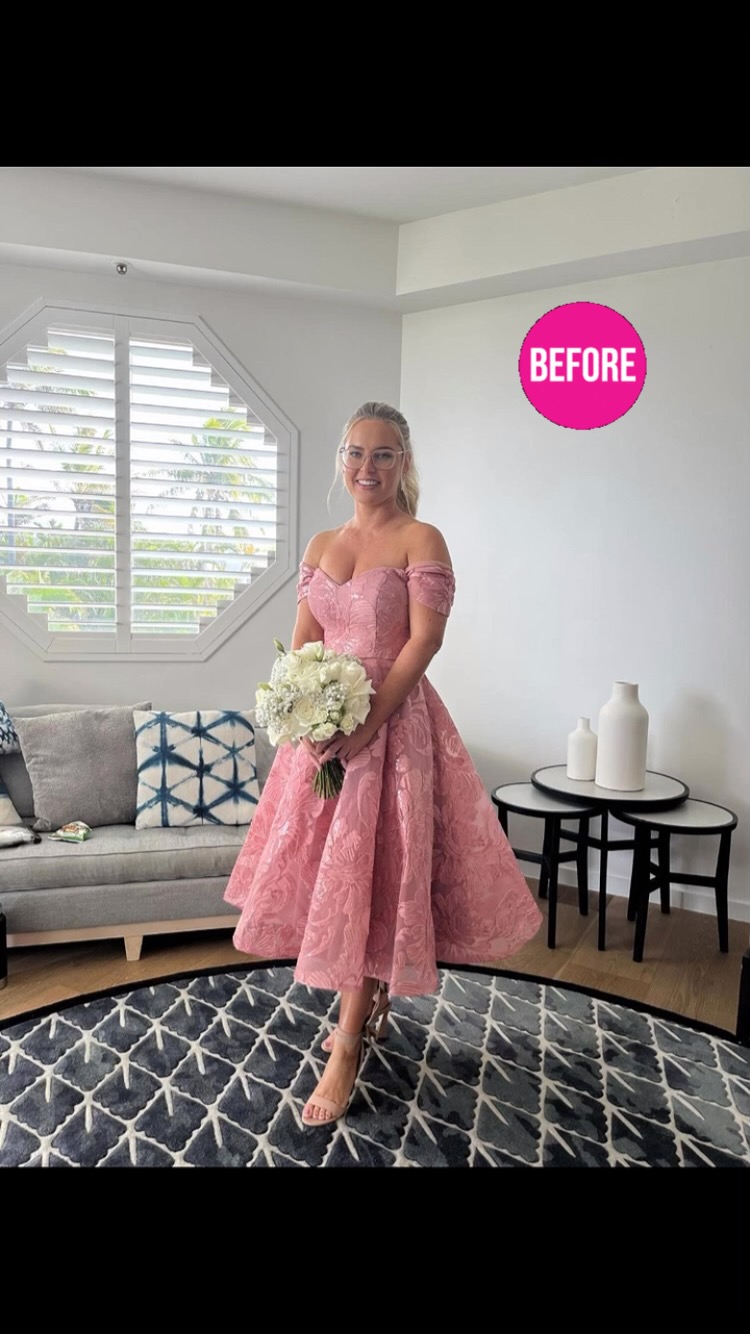 how to dye a bridesmaid dress 🤔Wondering what you can do with your pastel dresses???, Do what Ruth did and it deeper/darker colour for your next event!!! 🙌🙌🙌, 💃💃💃💃💃💃💃💃💃💃💃💃, ., .⠀⠀, .⠀⠀, .⠀⠀, .⠀⠀, .⠀⠀, .⠀⠀, Zimmermann Crush Asymmetrical Mini tie back dress Color:cream