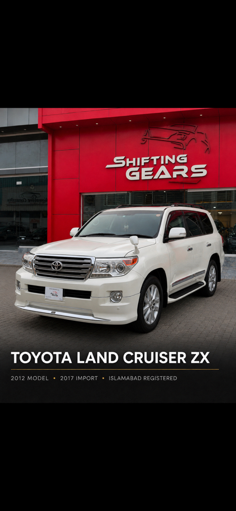 2012 TOYOTA LAND CRUISER ZX V8 ORIGINAL PAINT// SUNROOF// LEATHER