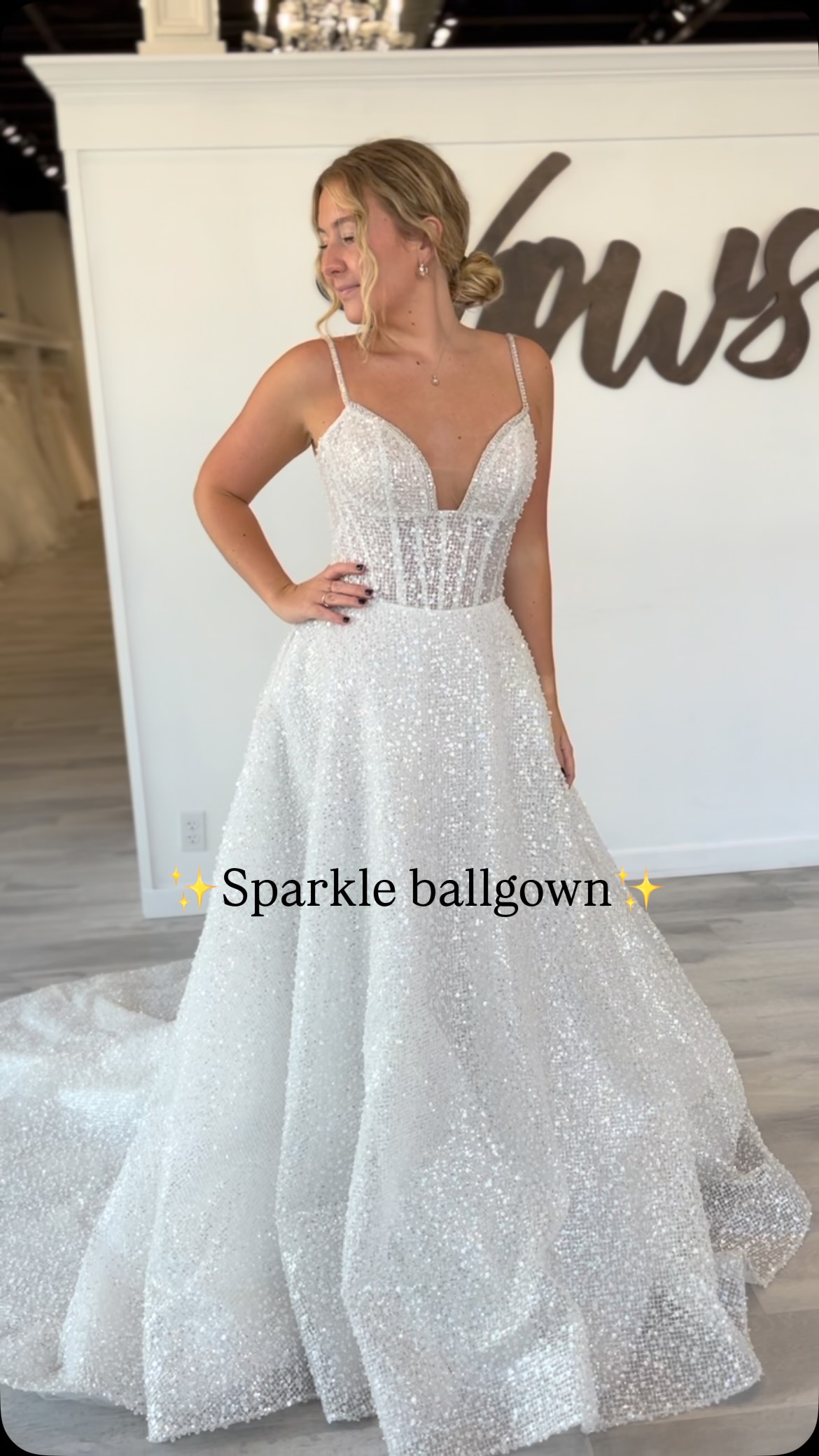 vows bridal dresses She’s pretty either way… but the sleeve? 🤍 , This all-lace ballgown comes with matching detachable sleeves, so you can switch up your look without changing the dress! A little versatility, a lot of Vowd wedding Color:Dark Aubergine Wedding Dresses White Belt – Dark Brown
